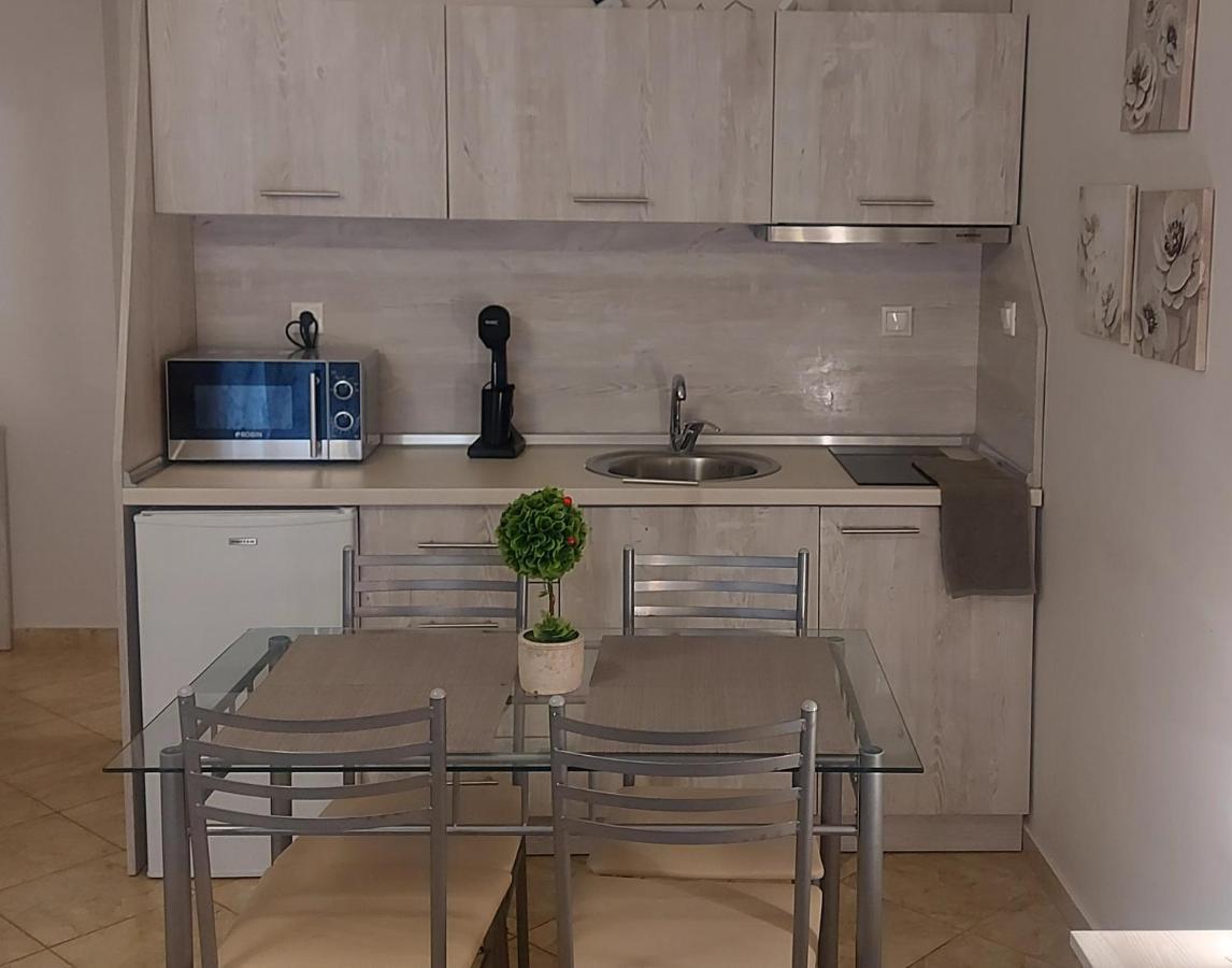Studio Garden Apartment Nea Kallikrateia Bagian luar foto